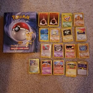 Vintage pokemon cards